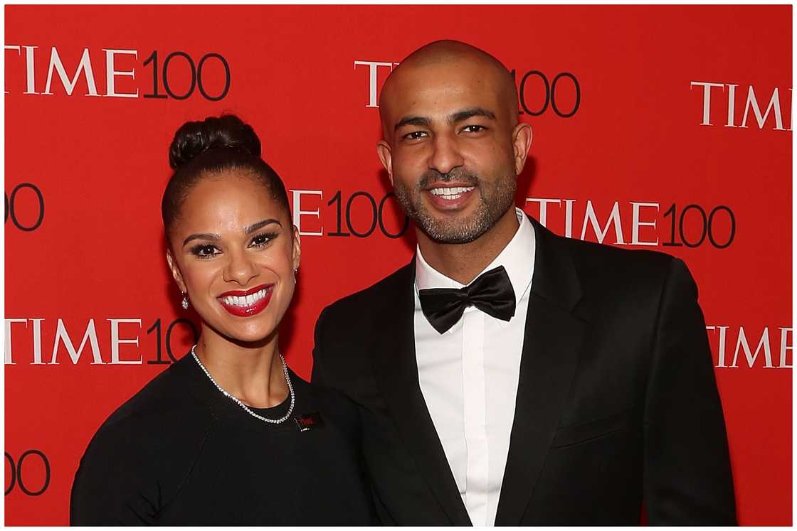 Misty Copeland and Olu Evans attend the 2015 Time 100 Gala at Frederick P. Rose Hall, Jazz.
