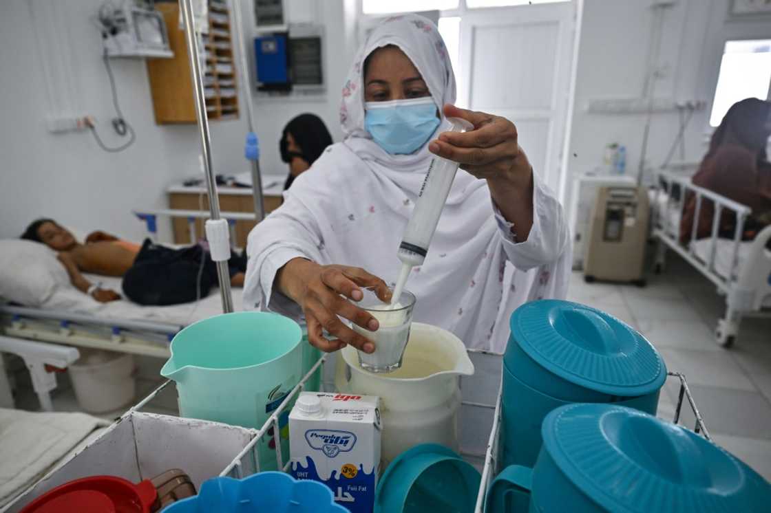 Staff at the hospital in Helmand province's Lashkar Gah 'have not any rest', an assistant nursing supervisor told AFP Staff at the hospital in Helmand province's Lashkar Gah 'have not any rest', an assistant nursing supervisor told AFP