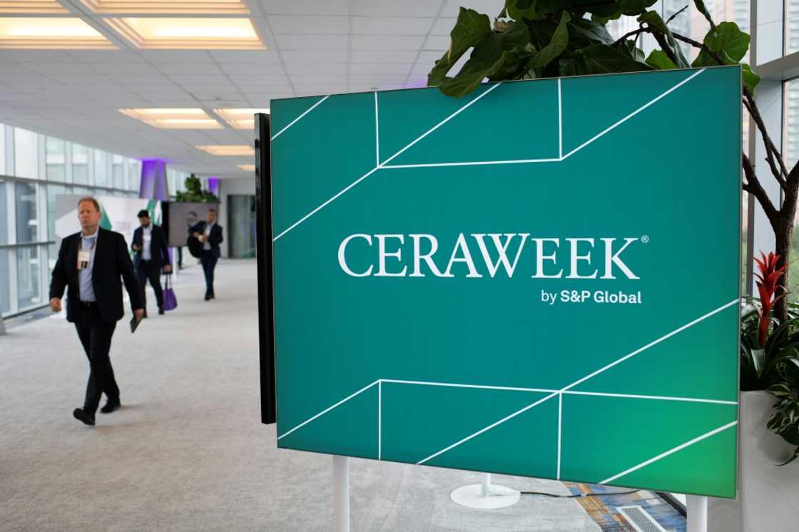 Attendees at the CERAWeek energy conference in Houston, Texas, on March 7, 2023 Attendees at the CERAWeek energy conference in Houston, Texas, on March 7, 2023