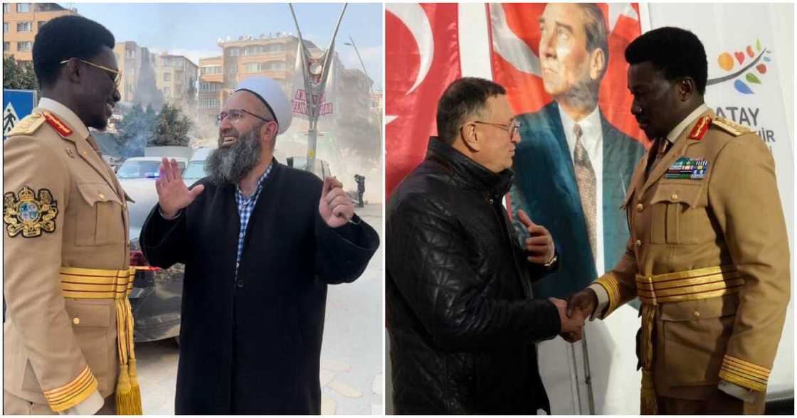 Ghanaian businessman Freedom Jacob Caesar in Turkey to help after the earthquake. Ghanaian businessman Freedom Jacob Caesar in Turkey to help after the earthquake.