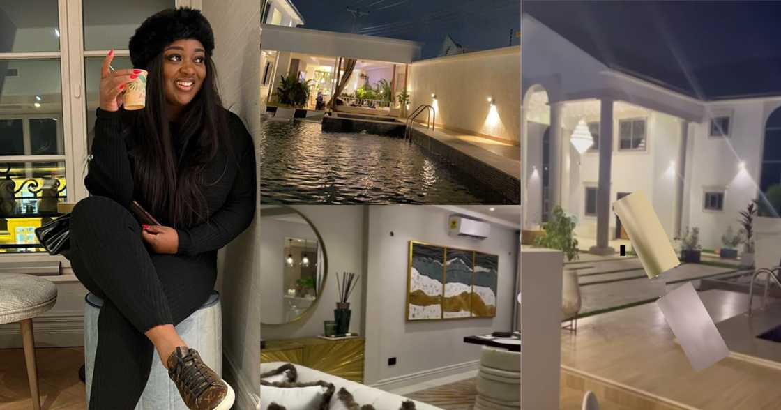 Jackie Appiah's new Trasacco mansion Jackie Appiah's new Trasacco mansion