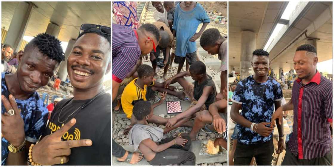 Lagos tout who singlehandedly rescued man from 5 thieves celebrated on social media Lagos tout who singlehandedly rescued man from 5 thieves celebrated on social media