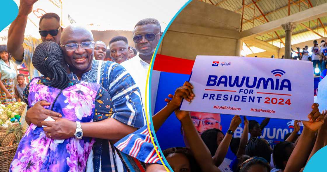 Bawumia on the campaign trail. Bawumia on the campaign trail.