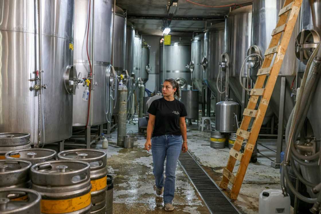 The family got the blessing of then Palestinian Authority leader Yasser Arafat to open the brewery in 1994 The family got the blessing of then Palestinian Authority leader Yasser Arafat to open the brewery in 1994