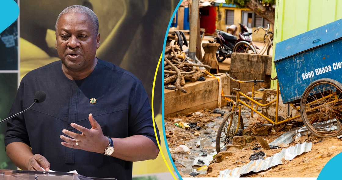 John Mahama Says Future NDC government Will Dissolve Sanitation Ministry, Merge Other Ministries