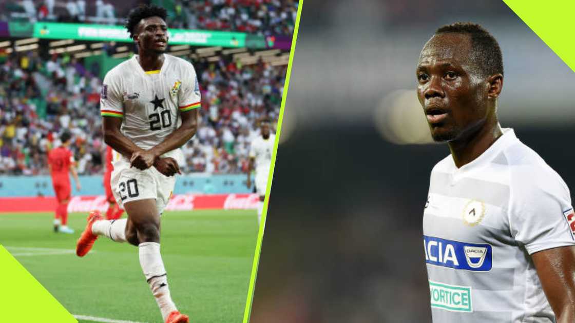 Emmanuel Agyemang Badu predicts CAF Player of the Year award for Mohammed Kudus. Emmanuel Agyemang Badu predicts CAF Player of the Year award for Mohammed Kudus.