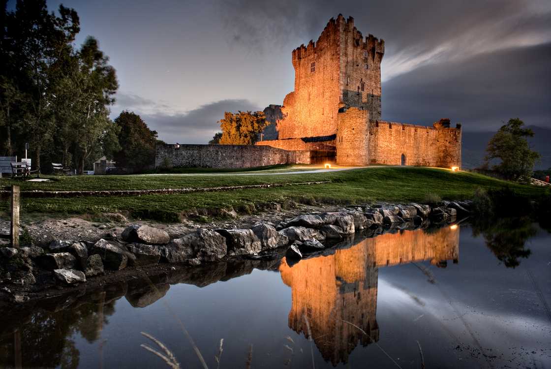 Ross Castle in Ireland