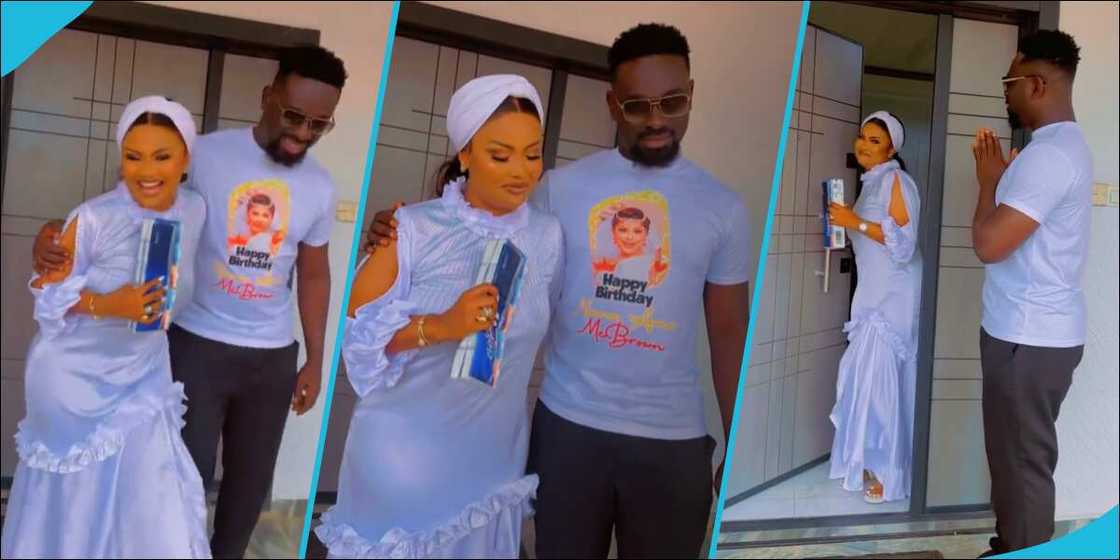 Nana Ama McBrown slays in a white silk dress Nana Ama McBrown slays in a white silk dress