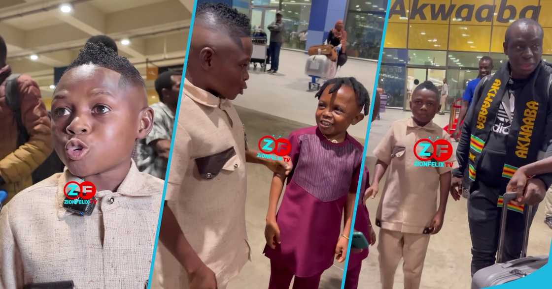 Yaw Dabo and Don Little welcoming Phil Antwi to Ghana from the UK Yaw Dabo and Don Little welcoming Phil Antwi to Ghana from the UK