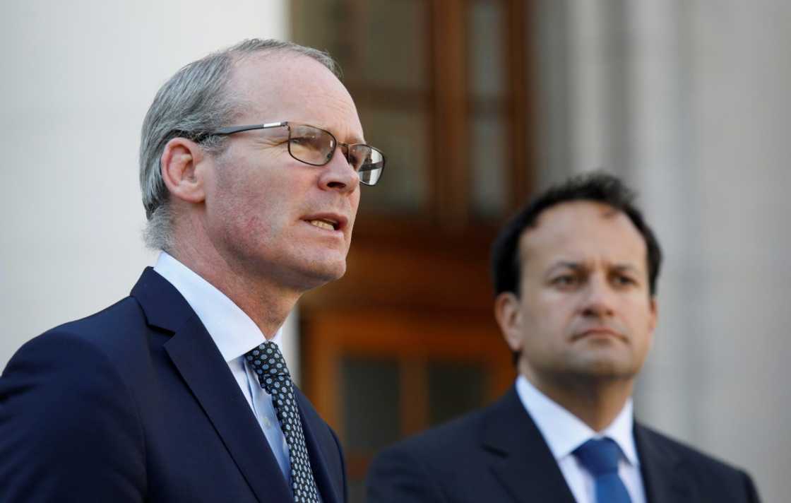 Ireland's foreign minister Simon Coveney and deputy prime minister Leo Varadkar were positive about the chance of resolving a post-Brexit trade dispute with the UK over Northern Ireland Ireland's foreign minister Simon Coveney and deputy prime minister Leo Varadkar were positive about the chance of resolving a post-Brexit trade dispute with the UK over Northern Ireland