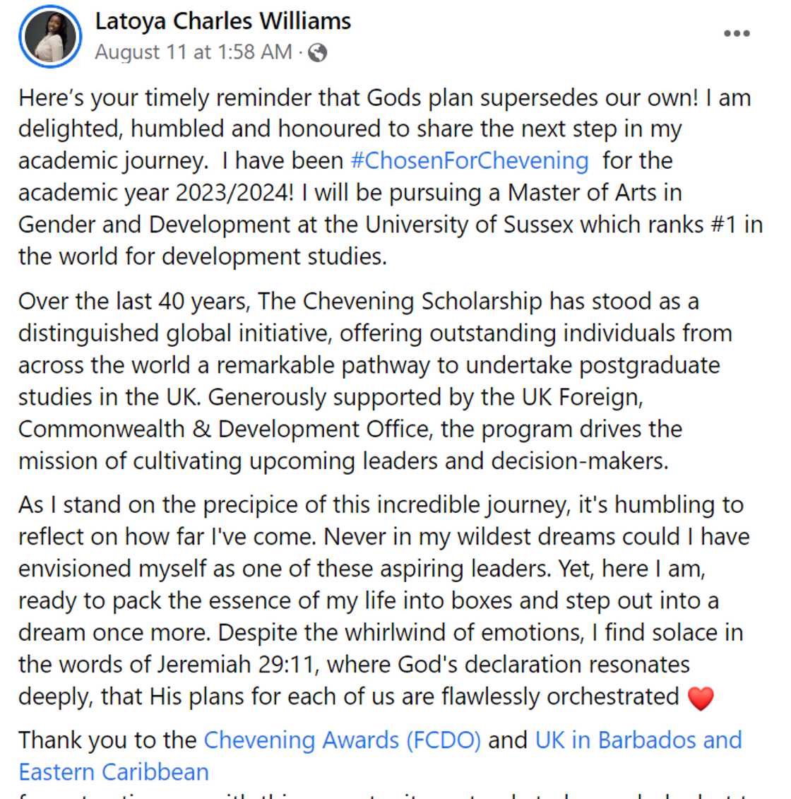 Photos of Latoya Charles Williams. Photos of Latoya Charles Williams.