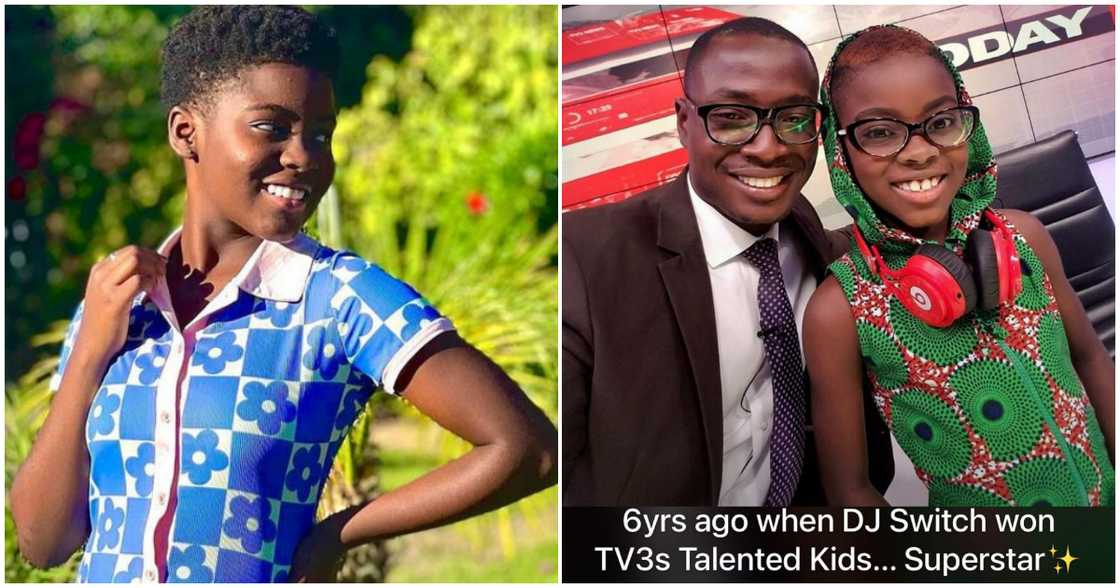 DJ Switch old photo from TV3's Talented Kids DJ Switch old photo from TV3's Talented Kids