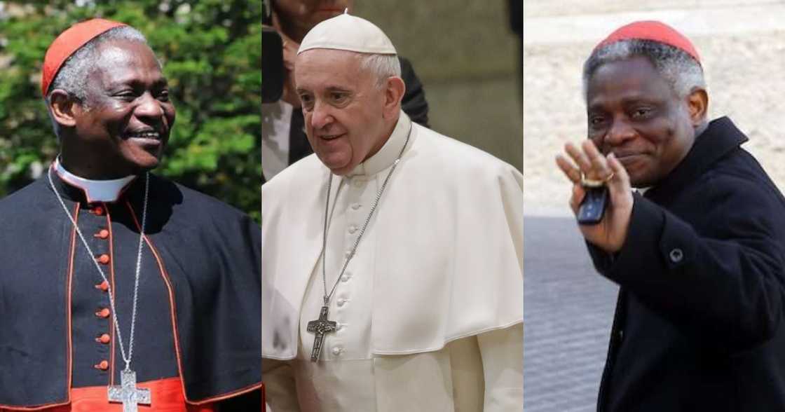 Cardinal Peter Turkson and Pope Francis Cardinal Peter Turkson and Pope Francis