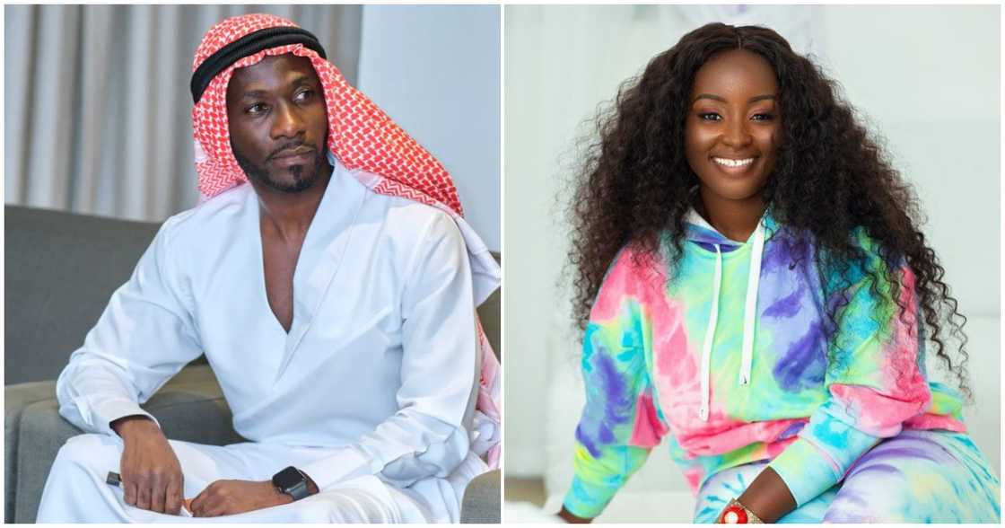 Okyeame Kwame and his lovely wife Okyeame Kwame and his lovely wife