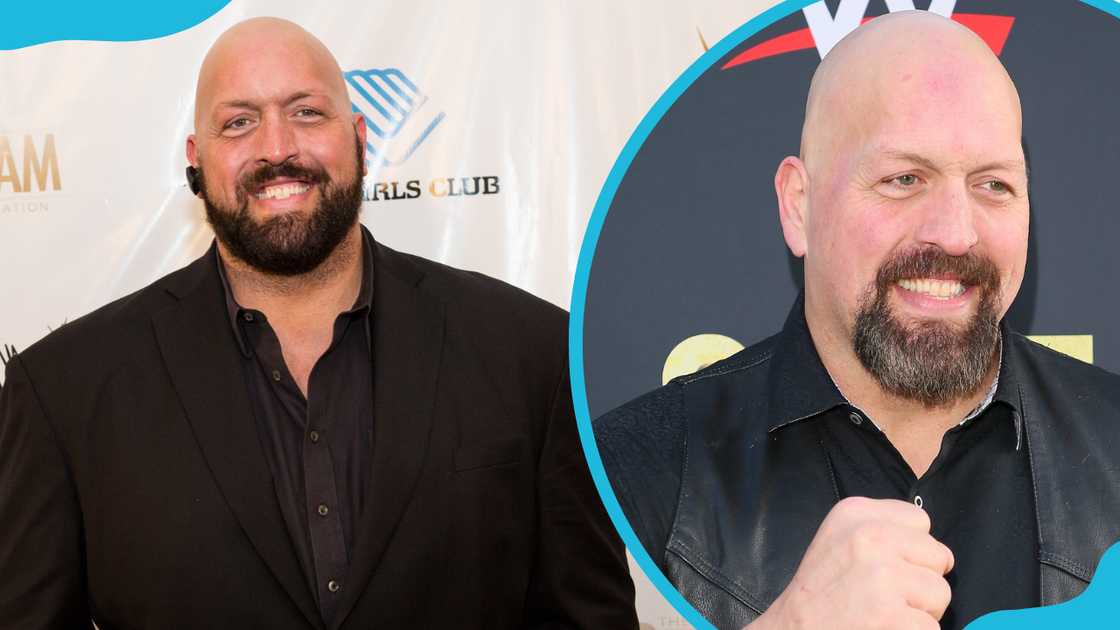Paul Wight attends WWE's 2014 SuperStars For Kids (L). Wight attends the HBO World Premiere of 'Andre The Giant' in Hollywood (R) Paul Wight attends WWE's 2014 SuperStars For Kids (L). Wight attends the HBO World Premiere of 'Andre The Giant' in Hollywood (R)