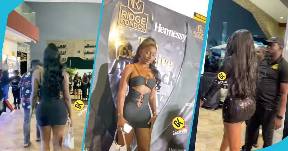 Ghanaian socialite Mya Jesus rocks black outfit Ghanaian socialite Mya Jesus rocks black outfit