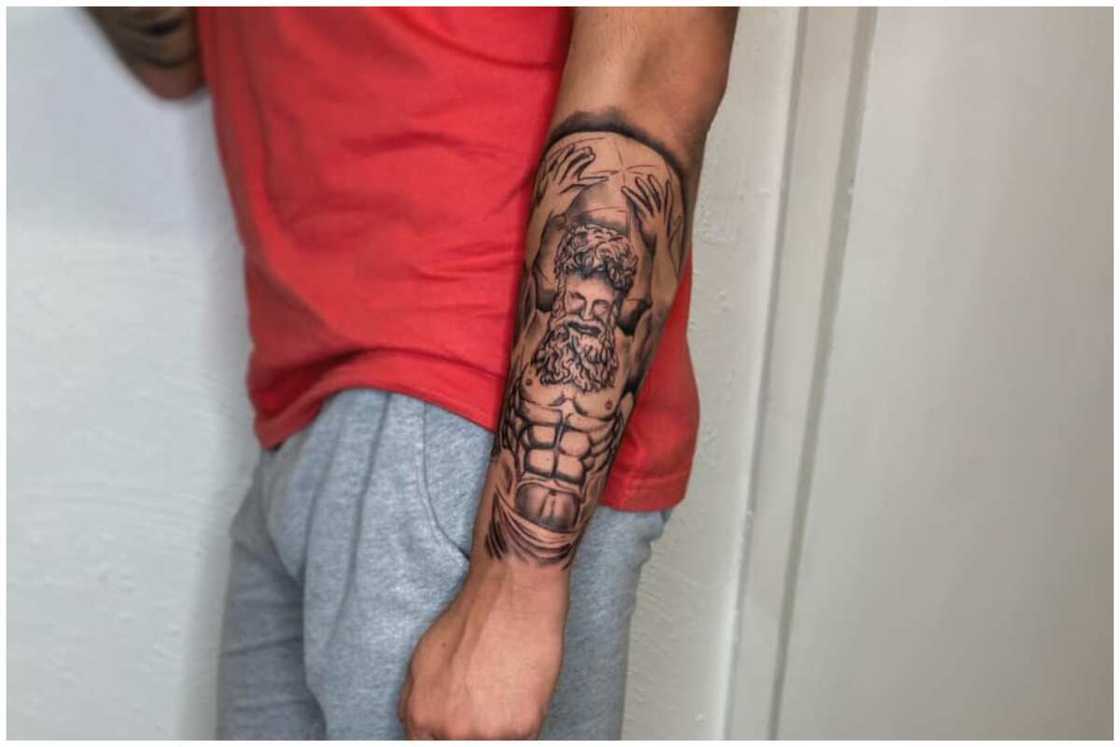 Forearm tattoos for men