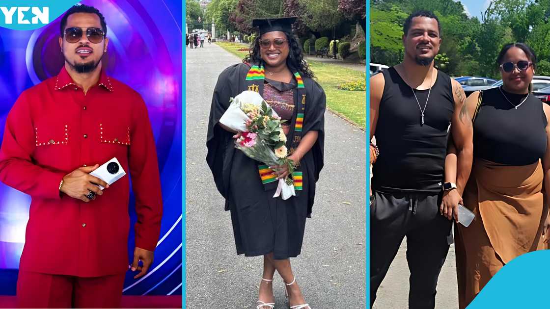 Van Vicker, Ghanaian Actors, J'dyl Vanette, Van Vicker's 1st Daughter, Van Vicker's Children, Leicester University Graduation