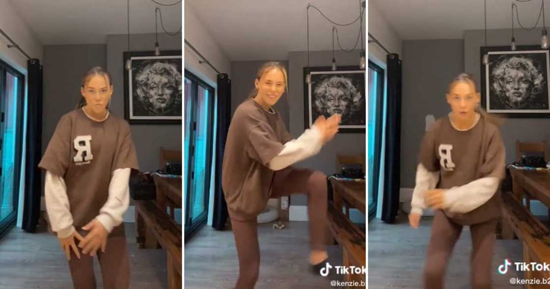 TikTok user Mckenzie Hargreaves dancing