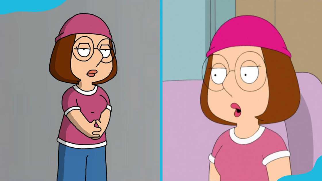 Meg Griffin from the Family Guy TV series.