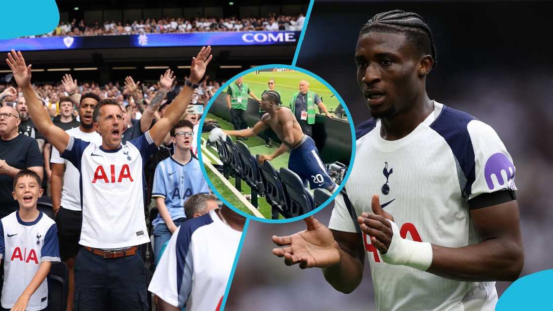 Mohammed Kudus, Tottenham Hotspur, Burnley, Premier League, Manchester City. Mohammed Kudus, Tottenham Hotspur, Burnley, Premier League, Manchester City.