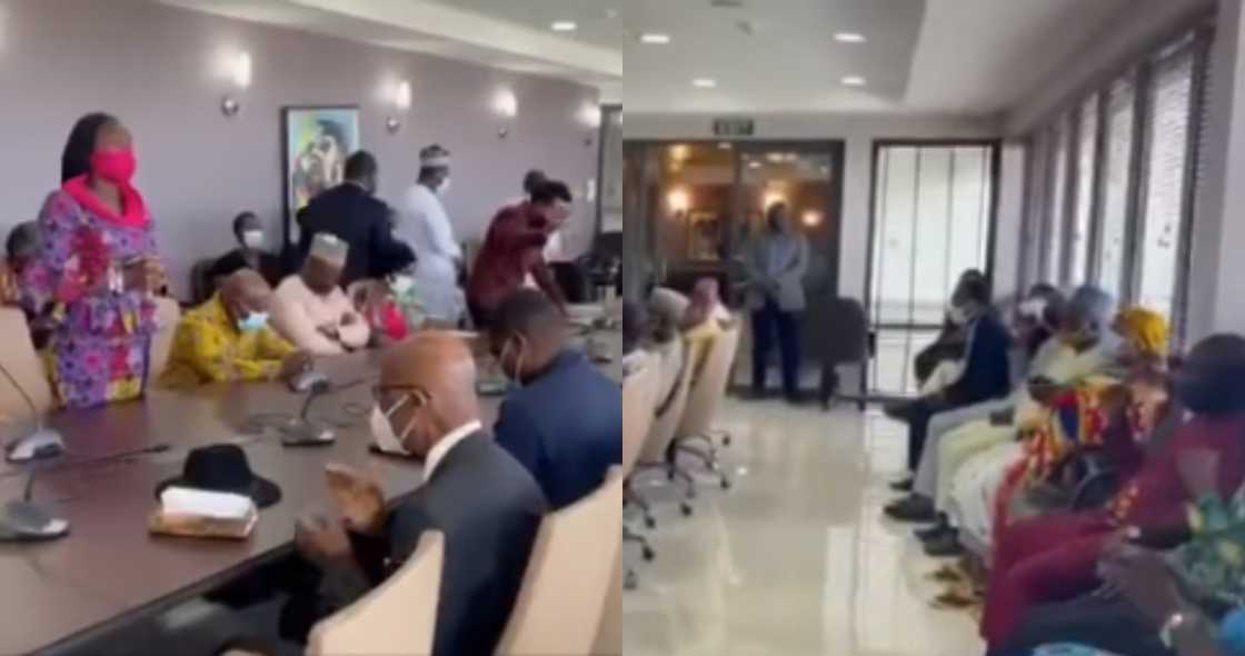 Ghanaian MPs pray with hot Tongues Against LGBTQ Ahead of Private Member Bill to Criminalize it in Video Ghanaian MPs pray with hot Tongues Against LGBTQ Ahead of Private Member Bill to Criminalize it in Video