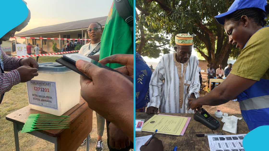 Election 2024, Ghana Decides, Ghana Vote, BVD, Facial verification, Biometric verification, Sege Constituency. Election 2024, Ghana Decides, Ghana Vote, BVD, Facial verification, Biometric verification, Sege Constituency.