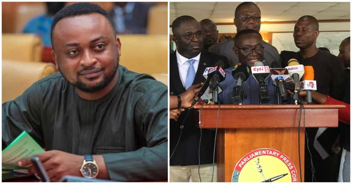 The Member of Parliament for Old Tafo, Vincent Ekow Assafuah has in a u-turn passionately appealed to other 'rebel’ NPP MPs to back down on their demands for Ofori-Atta to be sacked The Member of Parliament for Old Tafo, Vincent Ekow Assafuah has in a u-turn passionately appealed to other 'rebel’ NPP MPs to back down on their demands for Ofori-Atta to be sacked