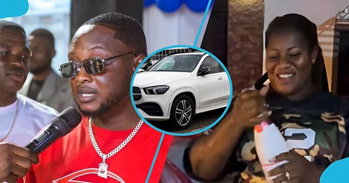 AMG Benjamin. Benz GLE, wife, surprises, Ghanaian ECO