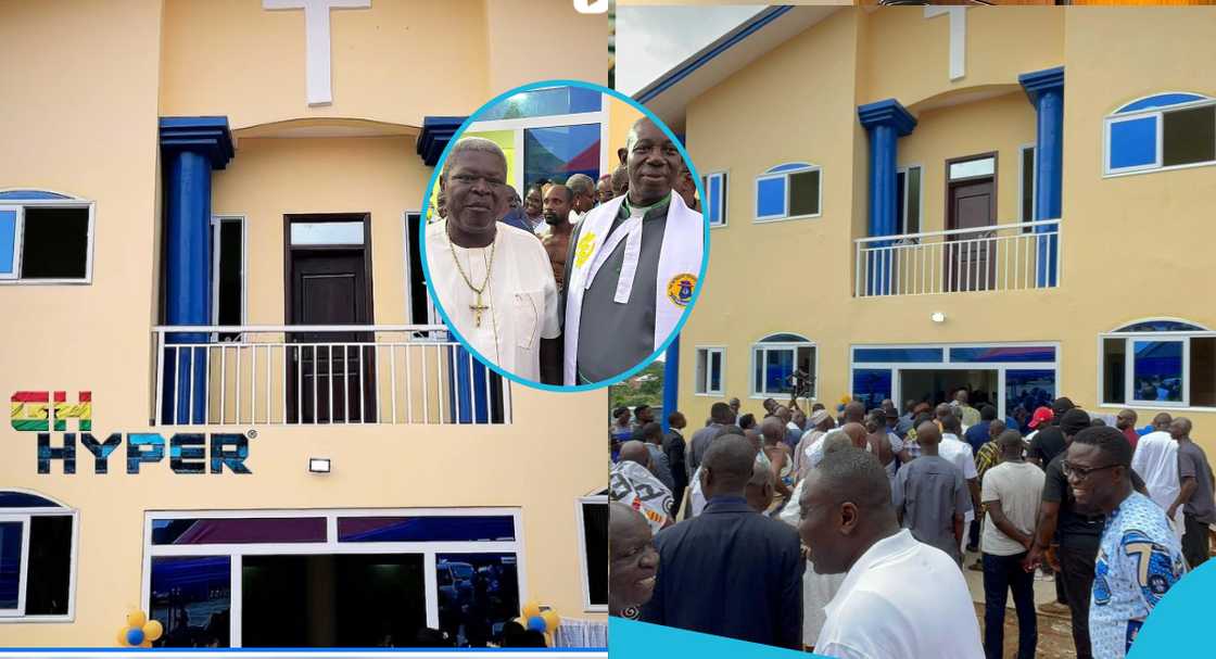 Opanyin Kwame Wadie builds a church for the people of Kwahu Opanyin Kwame Wadie builds a church for the people of Kwahu