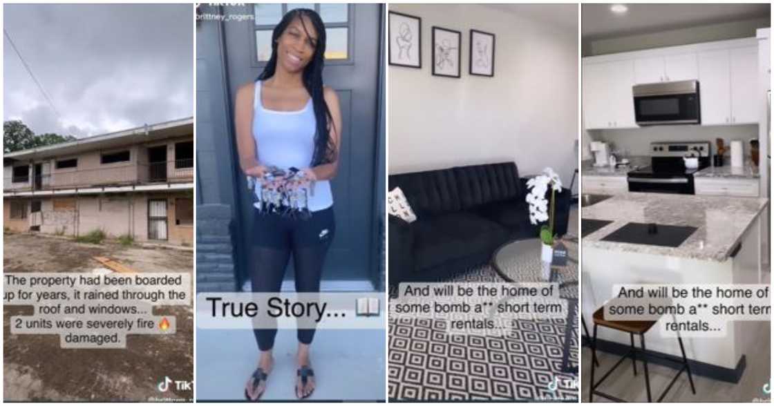 Woman transforms dilapidated building into beautiful rental units Woman transforms dilapidated building into beautiful rental units