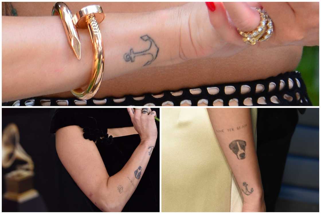 Miley Cyrus tattoos