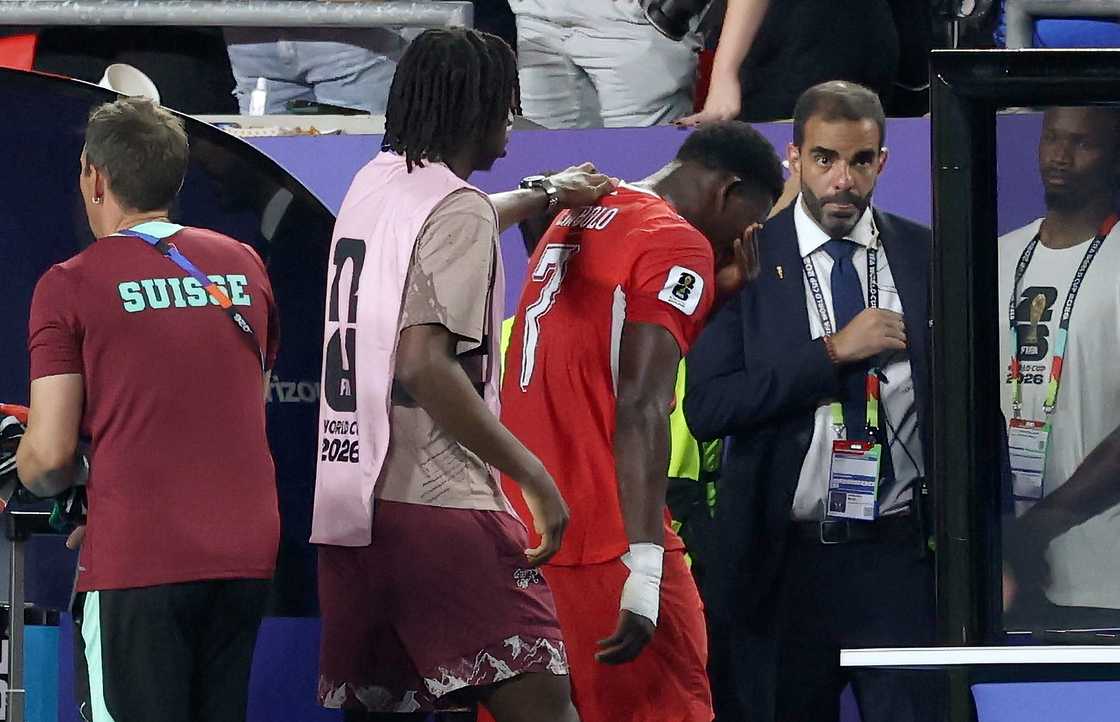 Breel Embolo in Tears After Being Sent Off Under New FIFA World Cup Rule Breel Embolo in Tears After Being Sent Off Under New FIFA World Cup Rule