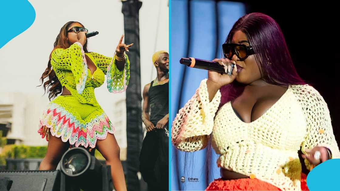 sista afia, ghana music, ghana entertainment, sista afia microphone, francisca duncan williams gawugah, mic hygiene