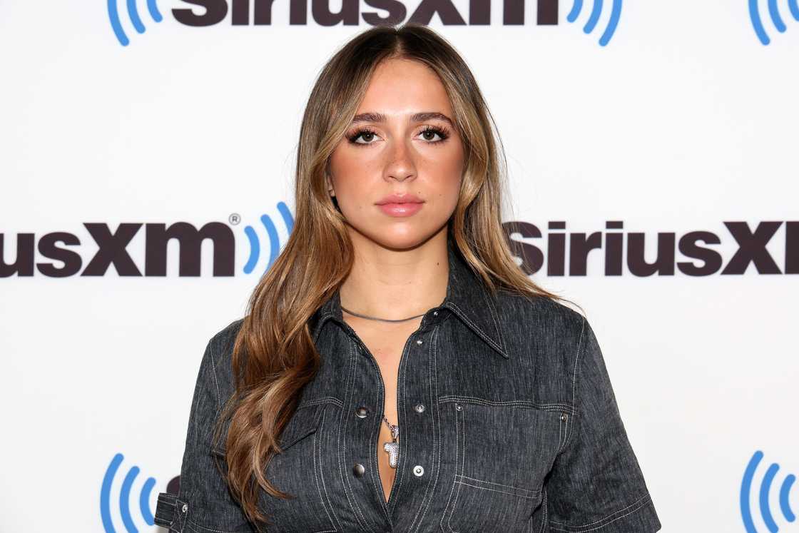 Tate McRae visits SiriusXM Studios in New York City