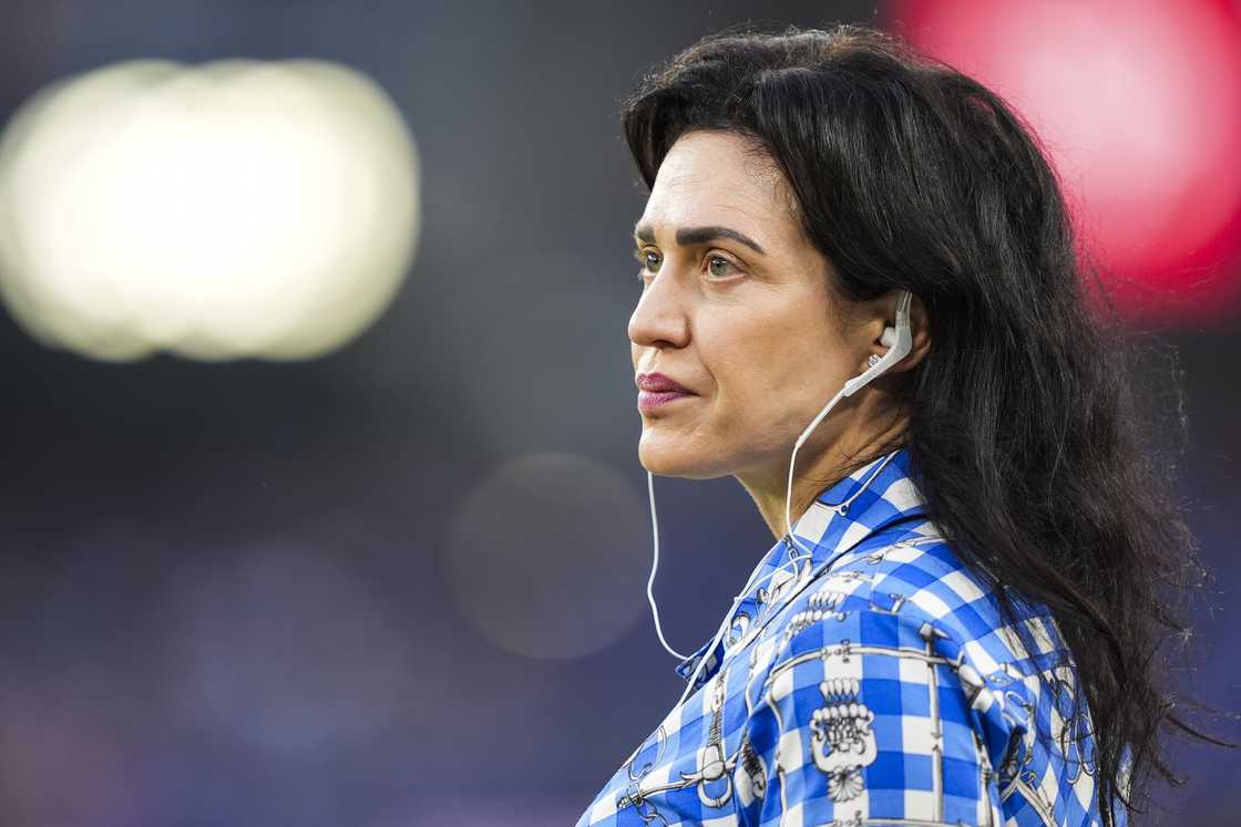 Carlie Irsay-Gordon looks on from the sideline Carlie Irsay-Gordon looks on from the sideline