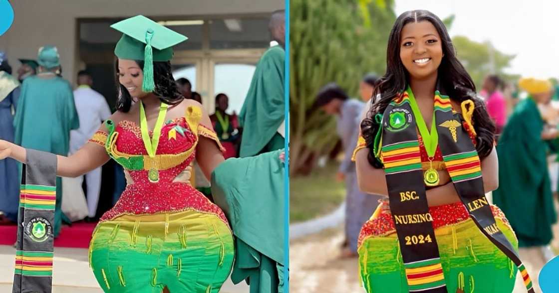 Kukua Acquah, pretty Ghanaian, academic achievement, degree in nursing, UDS Kukua Acquah, pretty Ghanaian, academic achievement, degree in nursing, UDS