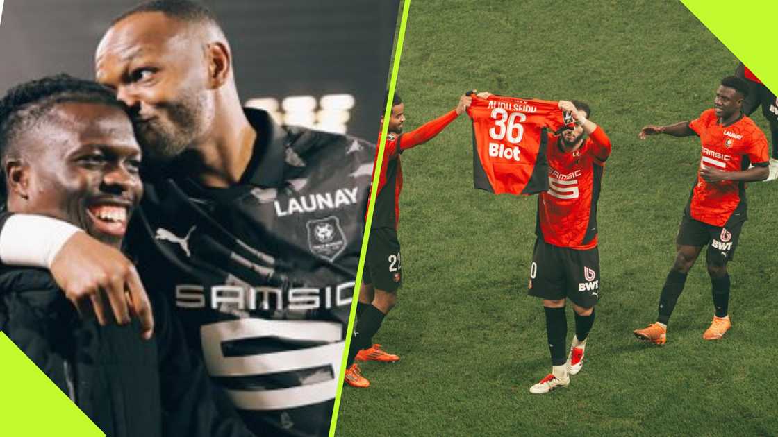 Stade Rennais dedicates victory to Alidu Seidu. Stade Rennais dedicates victory to Alidu Seidu.