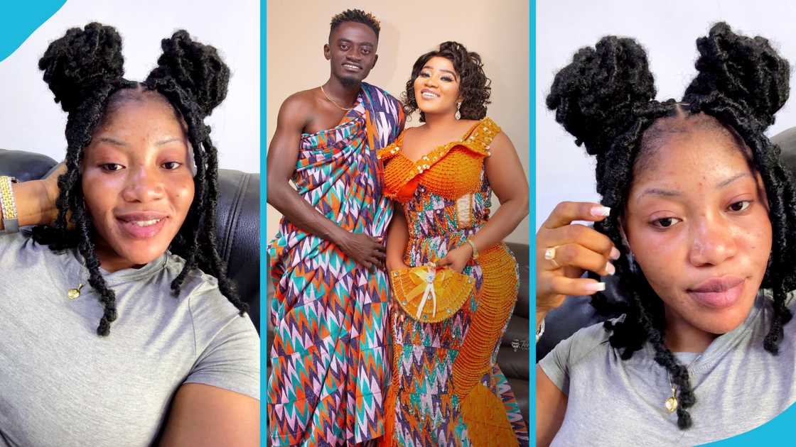 Lil Win, Lil Win's wife, Maame Serwaa, No makeup face, Fashion, Lil Win's children Lil Win, Lil Win's wife, Maame Serwaa, No makeup face, Fashion, Lil Win's children