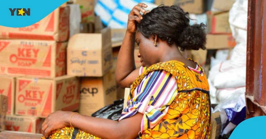 Ghanaian, market woman, business capital, Techiman, goes insane Ghanaian, market woman, business capital, Techiman, goes insane