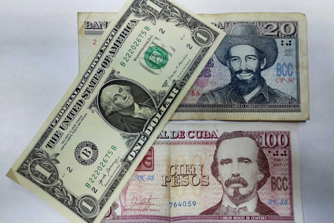 The Cuban peso, seen here, is at its weakest against the US dollar in decades, a currency tracker says The Cuban peso, seen here, is at its weakest against the US dollar in decades, a currency tracker says