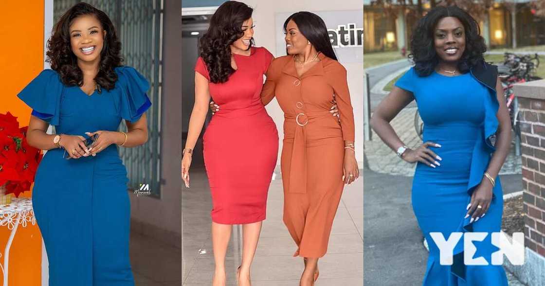 Nana Aba Anamoah Carries Serwaa Amihere Nana Aba Anamoah Carries Serwaa Amihere