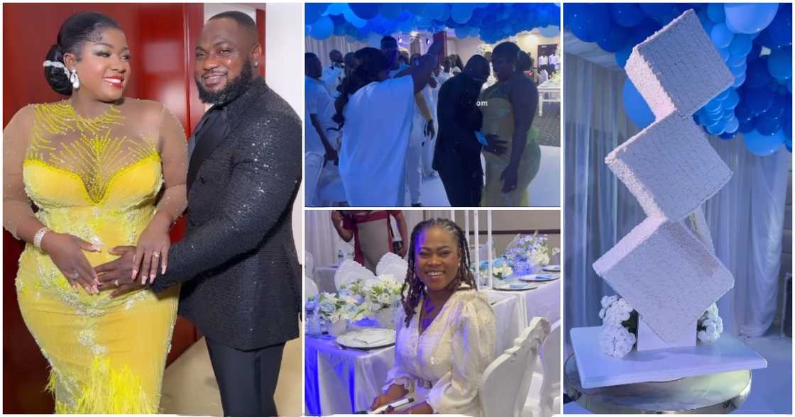 Photos of Tracey Boakye, her husband Frank Badu Ntiamoah, Mercy Asiedu, and Joyce Blessing. Photos of Tracey Boakye, her husband Frank Badu Ntiamoah, Mercy Asiedu, and Joyce Blessing.