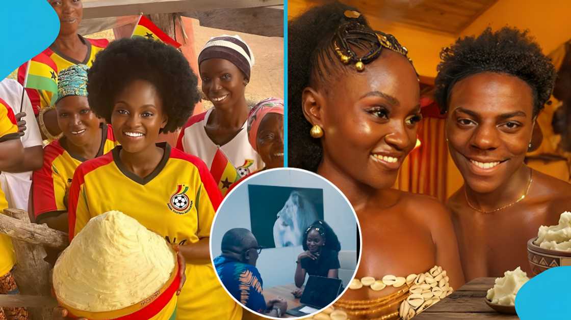Shea butter origins, Shea Butter Queen, Hamamat interview, African cosmetic products, IShowSpeed Ghana visit, Beauty entrepreneurship, Ghanaian media personality, Traditional shea butter uses, Culinary shea butter, Family legacy in shea butter