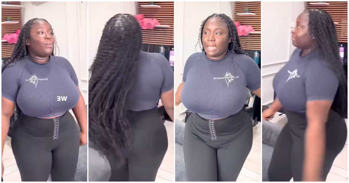 Maame Serwaa in braids Maame Serwaa in braids