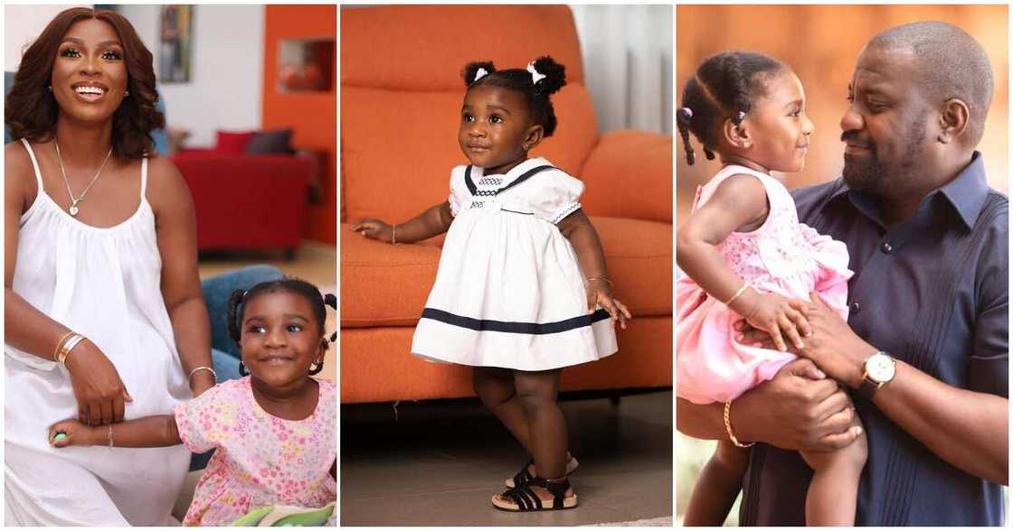 John Dumelo's daughter Malike John Dumelo's daughter Malike