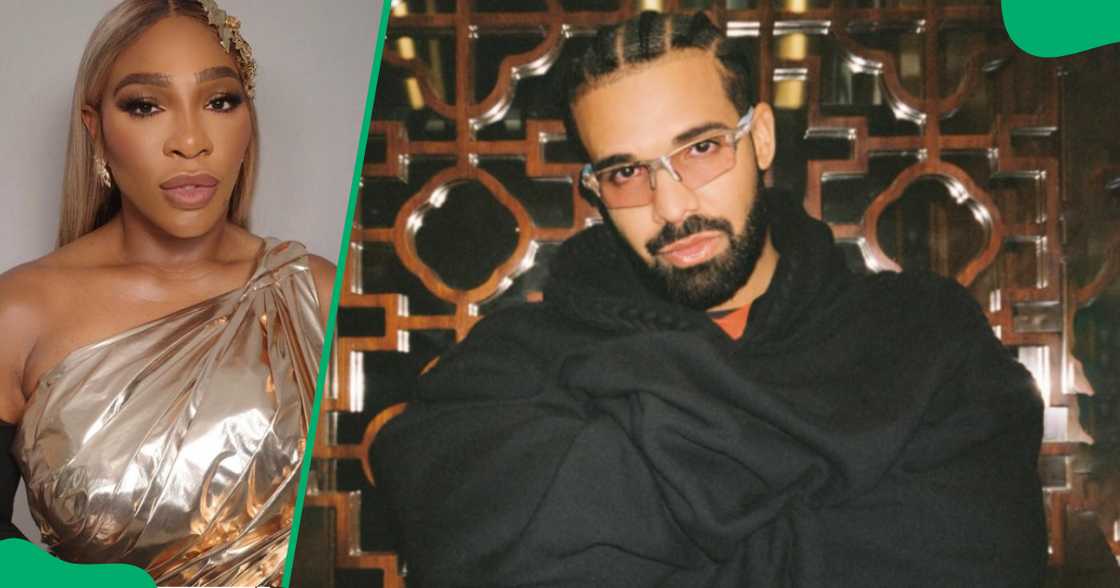 Fans had mixed reactions to Serena's jab towards Drake Fans had mixed reactions to Serena's jab towards Drake