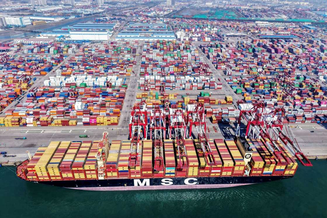 Global trade could fall by as much as 1.5 percent this year, the WTO warned Global trade could fall by as much as 1.5 percent this year, the WTO warned
