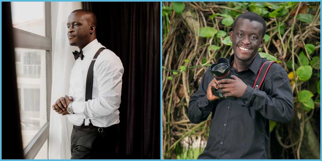 Popular Ghanaian photographer Humphrey Nii Sowa graduated with a Masters from UPSA. Popular Ghanaian photographer Humphrey Nii Sowa graduated with a Masters from UPSA.