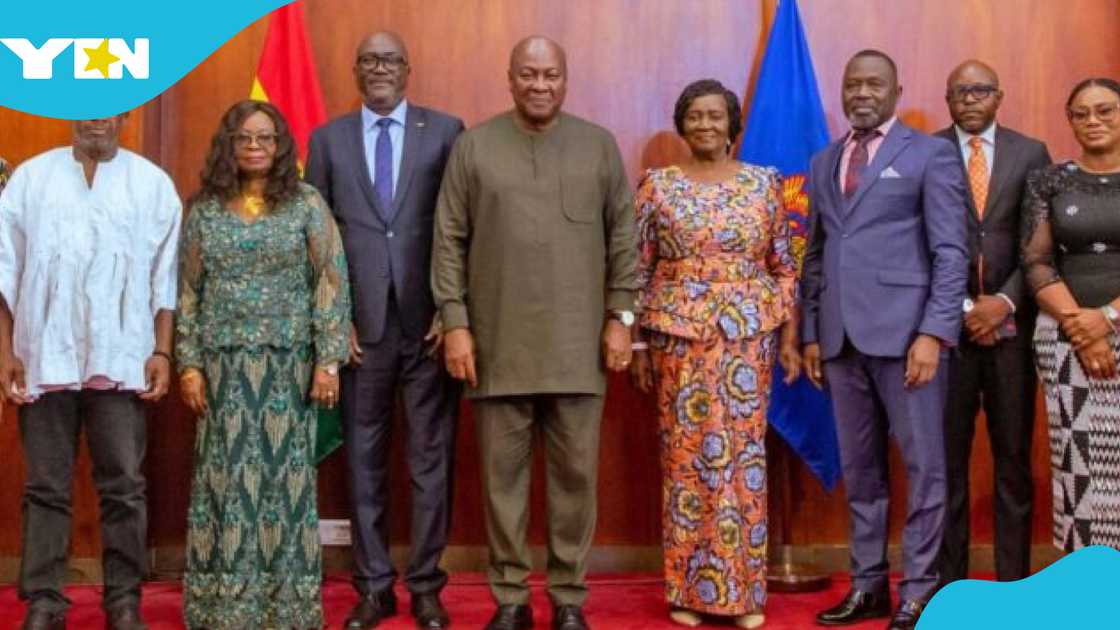 President John Mahama has received the final report of the Constitutional Review Committee President John Mahama has received the final report of the Constitutional Review Committee